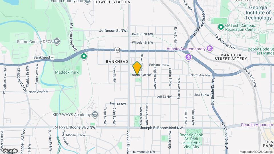 551 Lindsay Map and Location Details