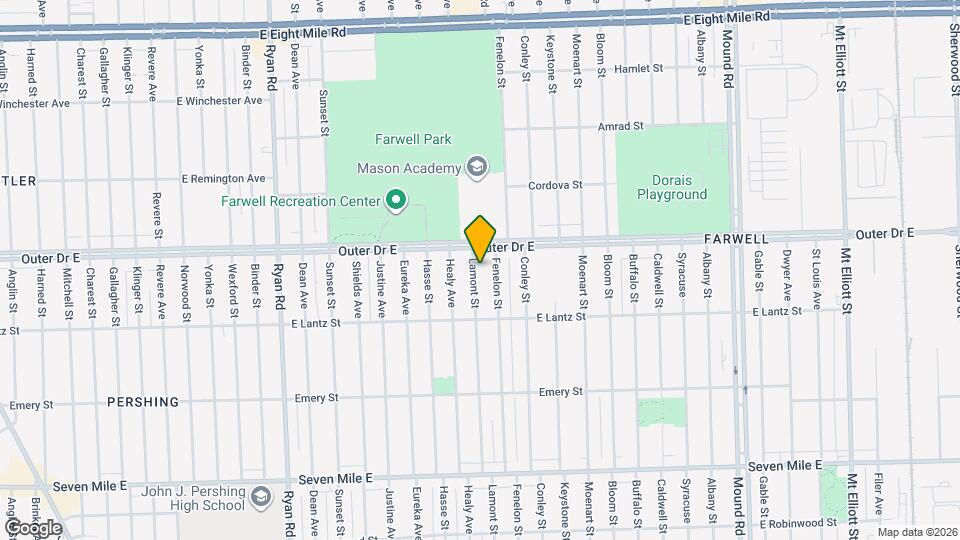 19710 Lamont St Map and Location Details