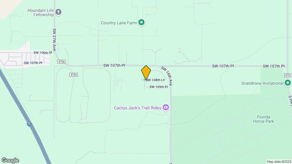 1836 SW 108th Ln Mapa y Detalles de la Ubicación