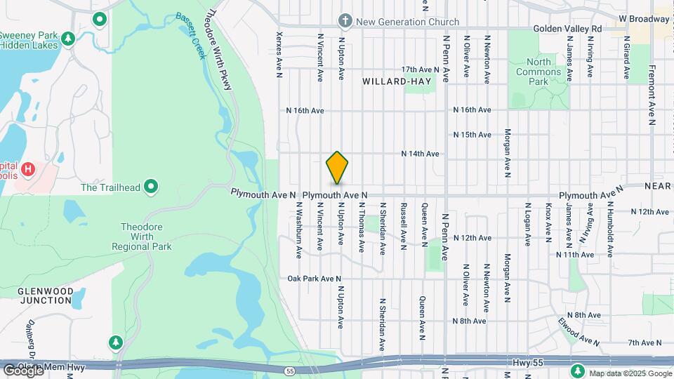 2700 Plymouth Ave N Mapa y Detalles de la Ubicación