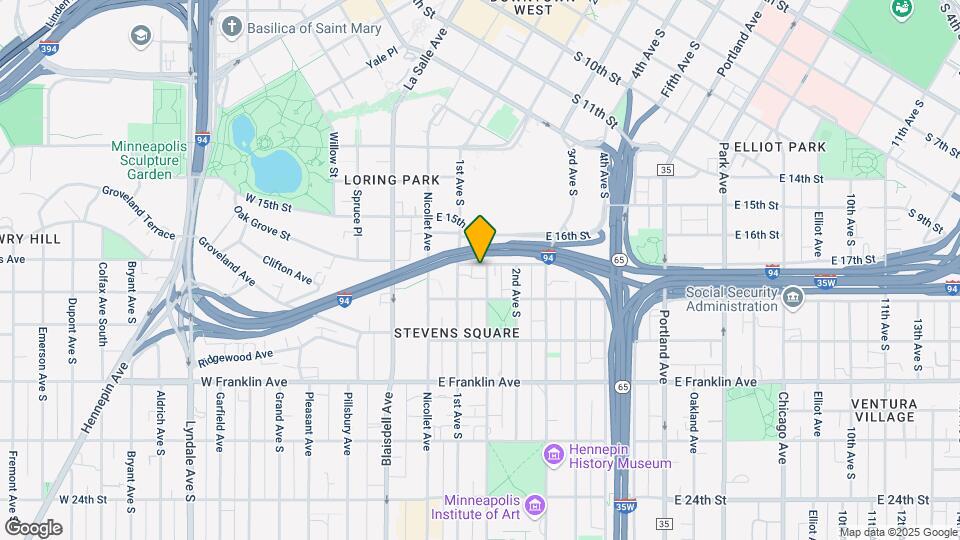 1700 Stevens Ave Map and Location Details