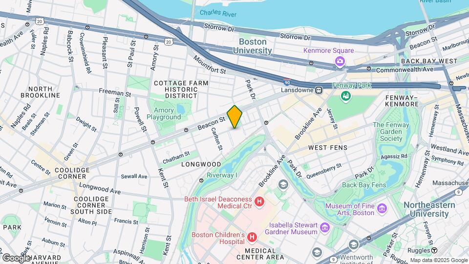 75 Monmouth St, Unit 105 Map and Location Details