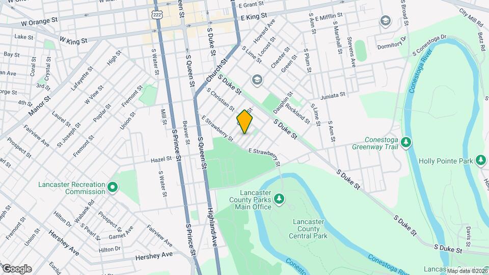 533 Woodward St Map and Location Details