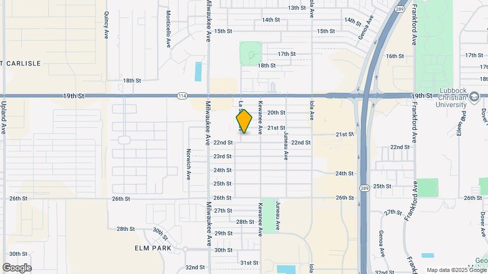 2107 La Salle Ave Map and Location Details