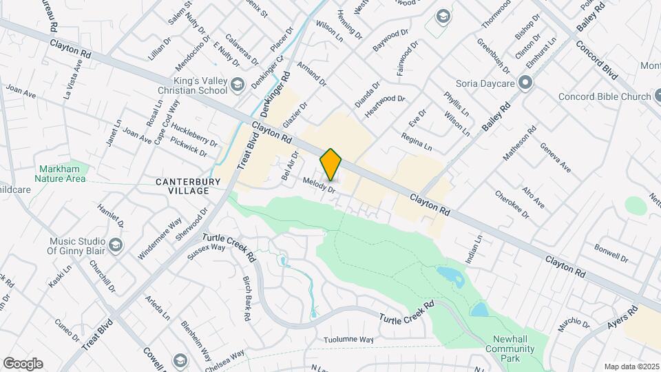 4515 Melody Dr Map and Location Details