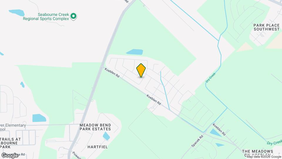 3806 Rock Ledge Dr Map and Location Details