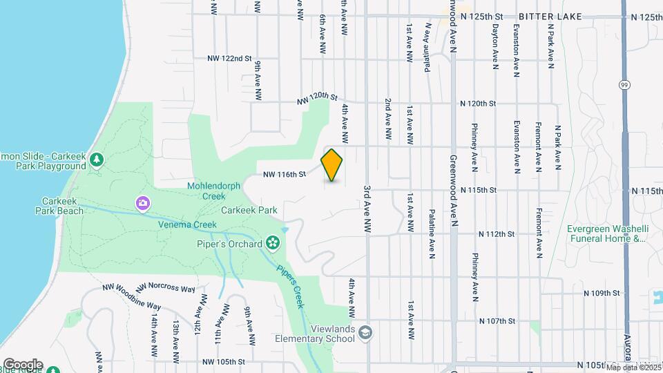 11504 6th Ave NW, Unit B Map and Location Details