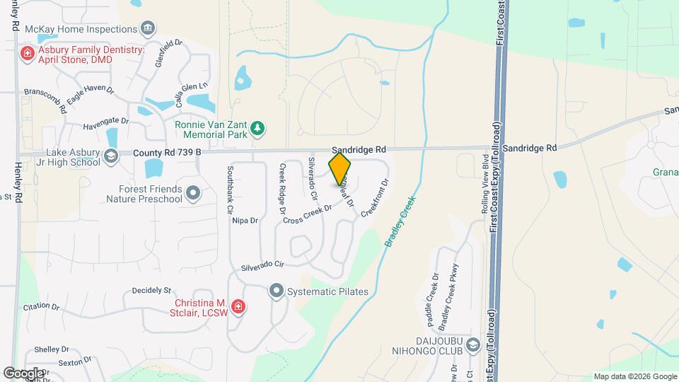 2638 Fernleaf Dr Mapa y Detalles de la Ubicación