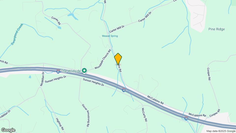 923 McCubbins Rd Map and Location Details