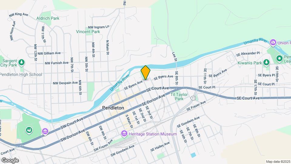 408 SE Byers Ave Map and Location Details