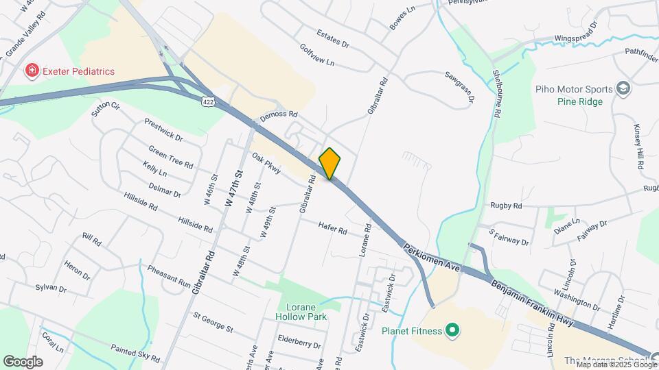 4950 Perkiomen Ave Map and Location Details