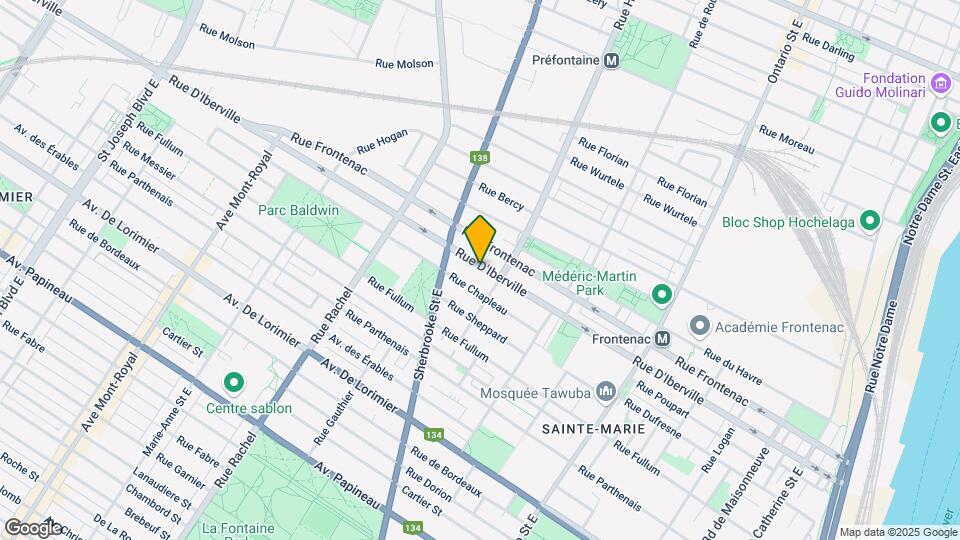 2550 D'iberville St Map and Location Details