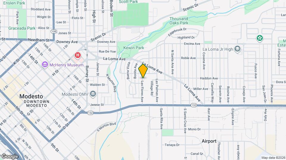 212 Las Flores Ave Map and Location Details