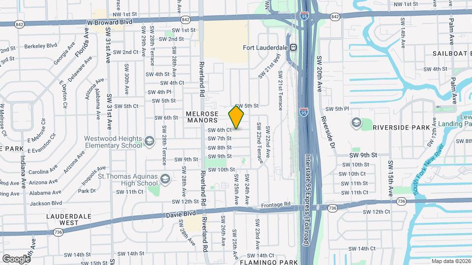 2488 SW 6th Ct Map and Location Details