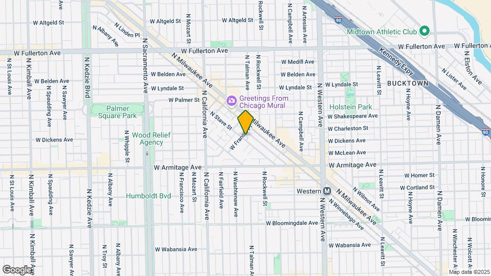 2091-2099 N Stave St Map and Location Details