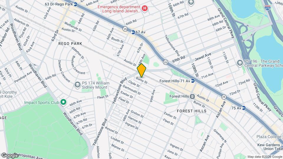 67-135-135 Burns St Map and Location Details