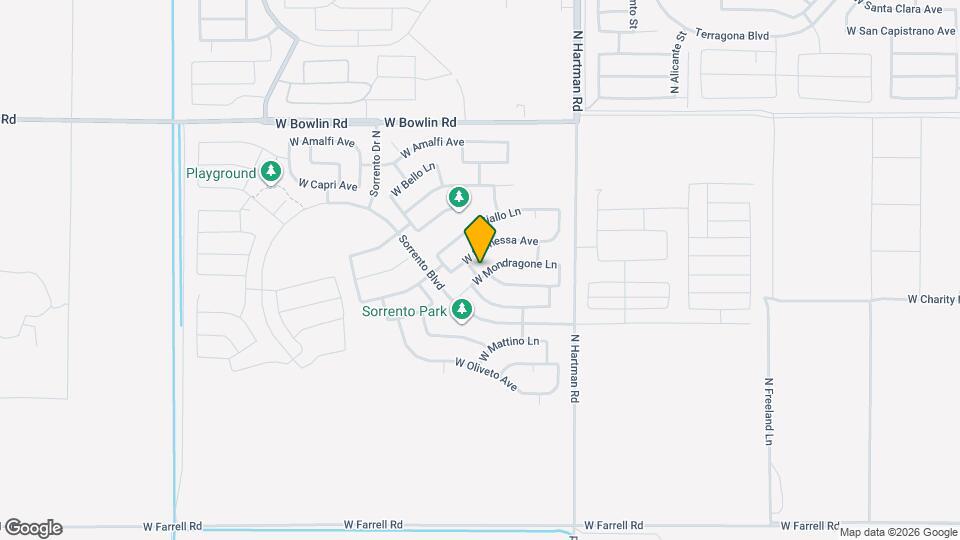 37078 W Mondragone Ln Map and Location Details