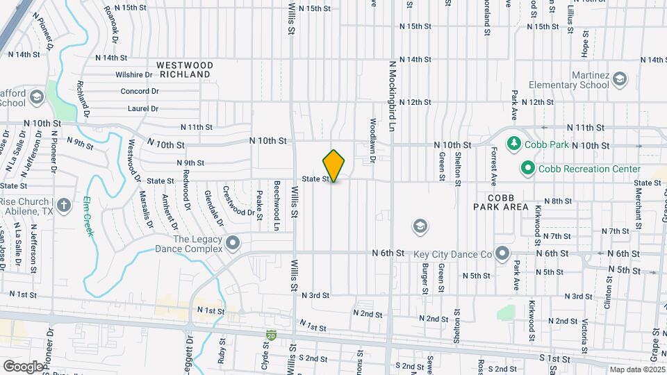 833 Westview Dr Map and Location Details