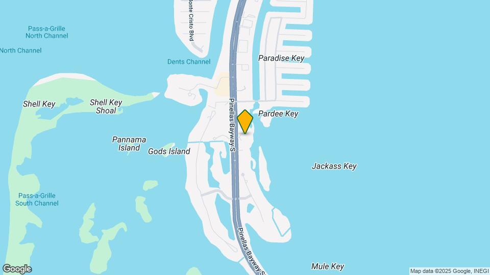 1515 Pinellas Bayway S Mapa y Detalles de la Ubicación