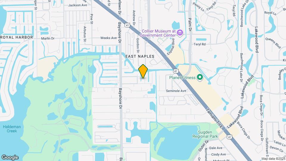 3400 Canal St Map and Location Details