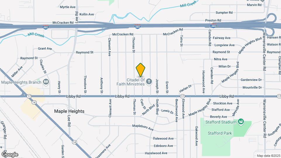 5216 Cato St Map and Location Details