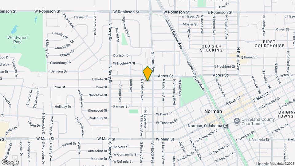 620 Dakota St Map and Location Details