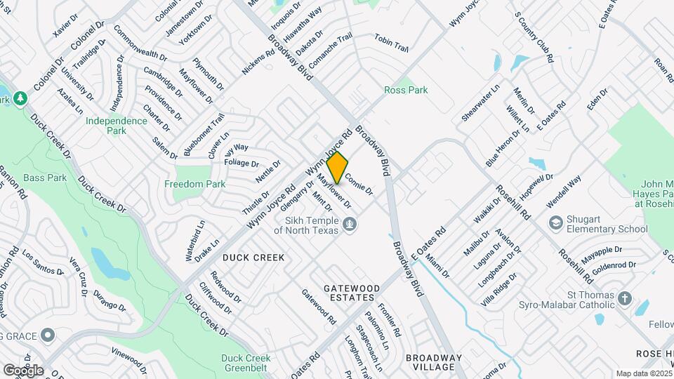 4330 Mayflower Dr Mapa y Detalles de la Ubicación