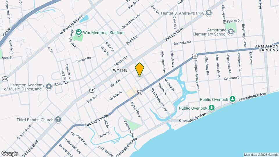 236 Pocahontas Pl Map and Location Details