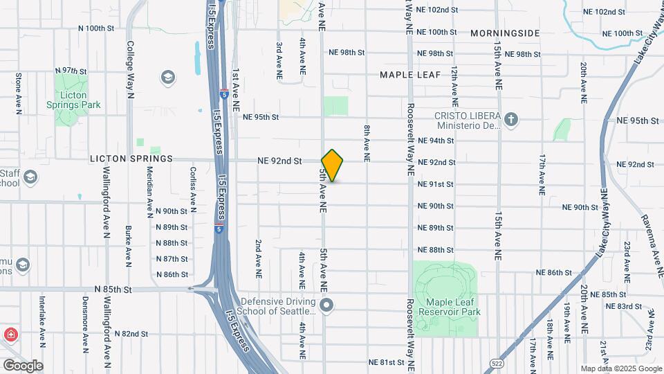 507 NE 91st St Map and Location Details