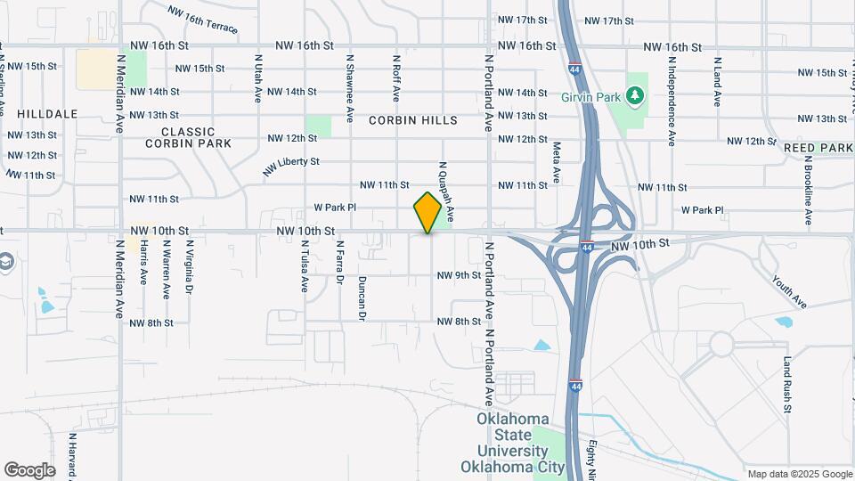 1037 Tabor Dr Map and Location Details