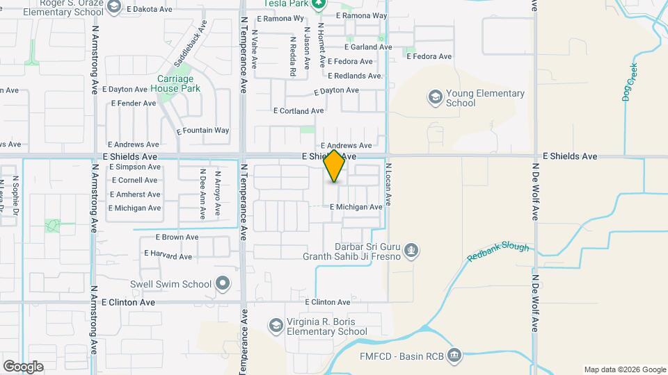 2893 N Schneider Ave Map and Location Details