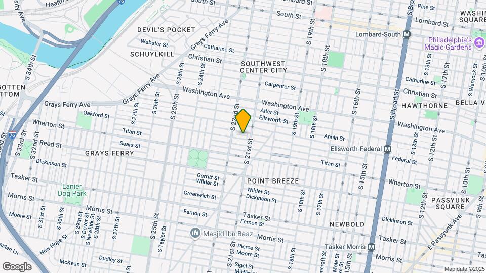 2121 Oakford St Map and Location Details
