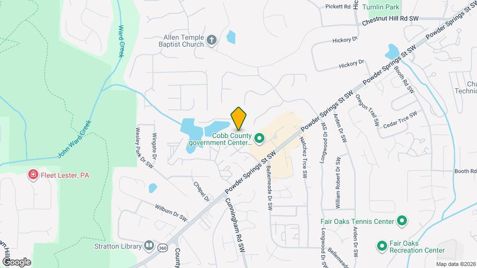 765 Reeves Lake Dr SW Mapa y Detalles de la Ubicación