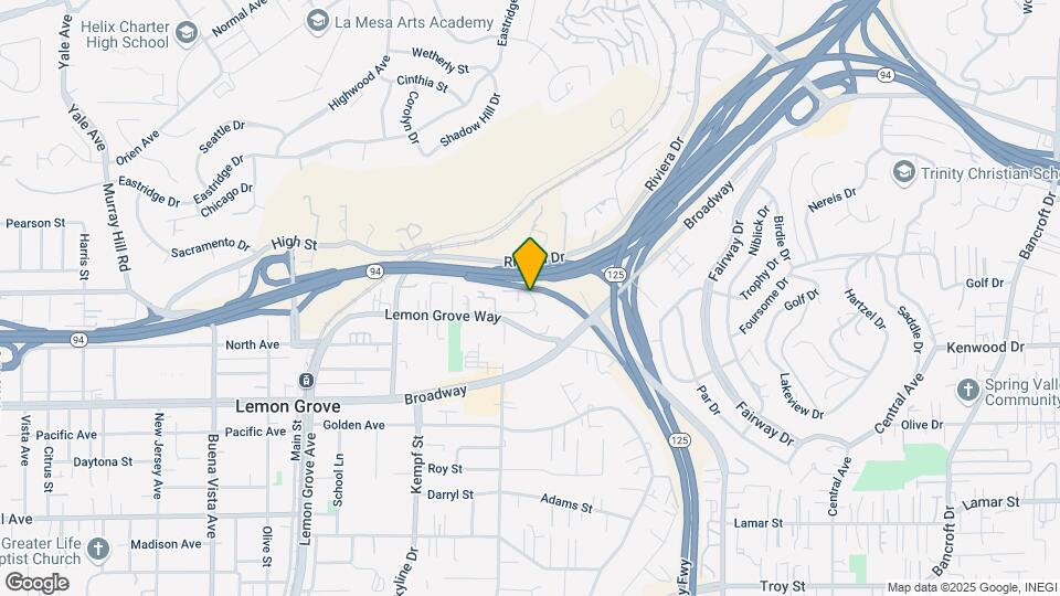 3710 Hilltop Dr Map and Location Details