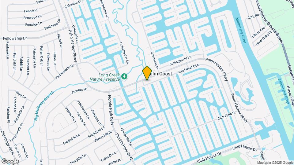 214 Coral Reef Ct N Map and Location Details