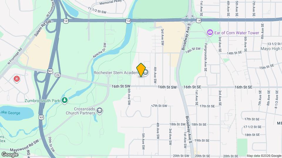 1540 5th Ave SW Map and Location Details