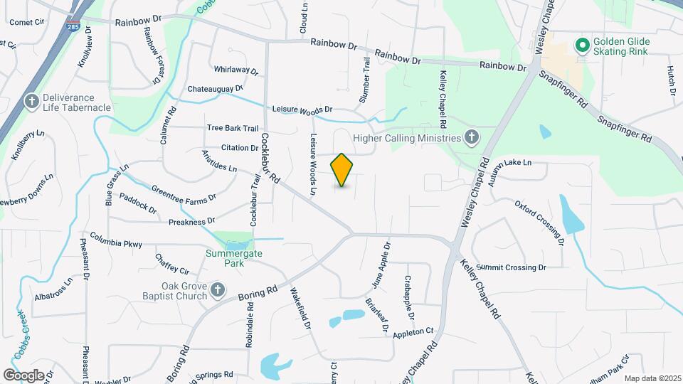 2890 Grand Pines Ct Map and Location Details