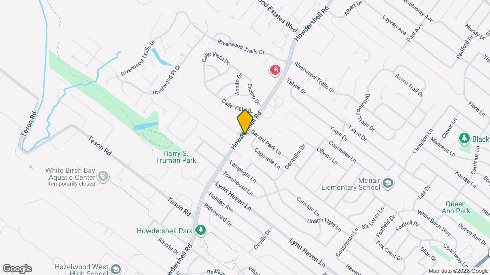 7240 Howdershell Rd Map and Location Details