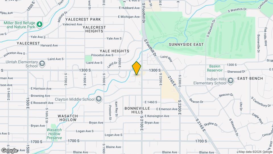 1327 Yuma St Map and Location Details