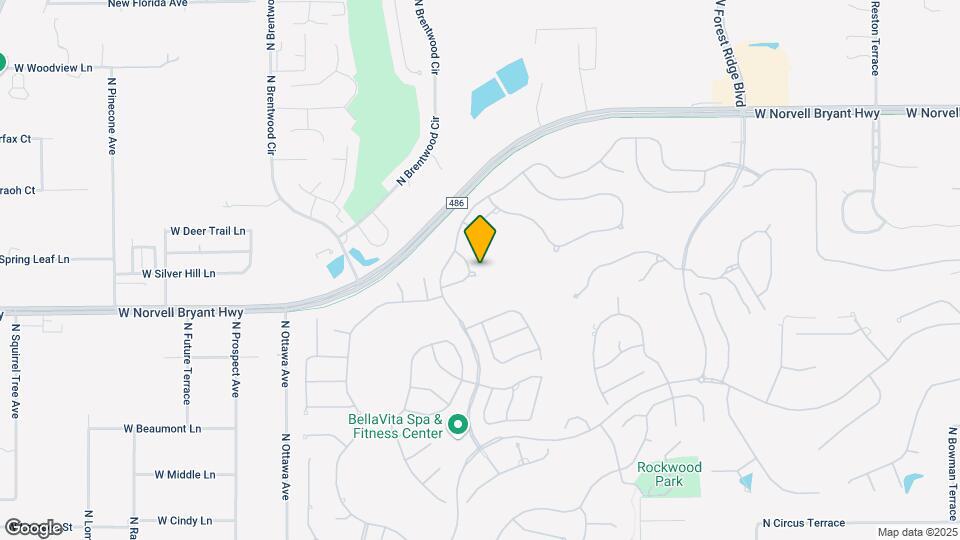2115 N Lakecrest Loop Map and Location Details