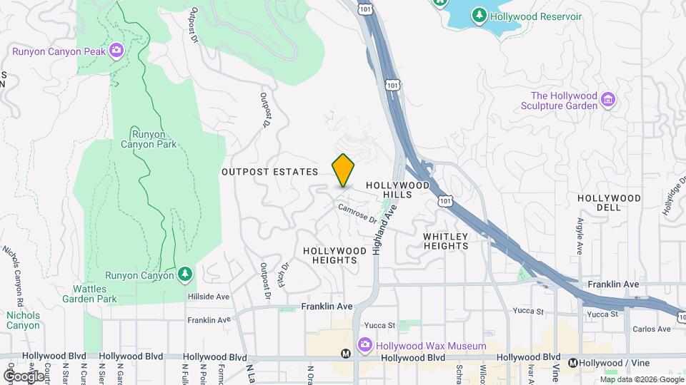 2185 BROADVIEW Ter Map and Location Details