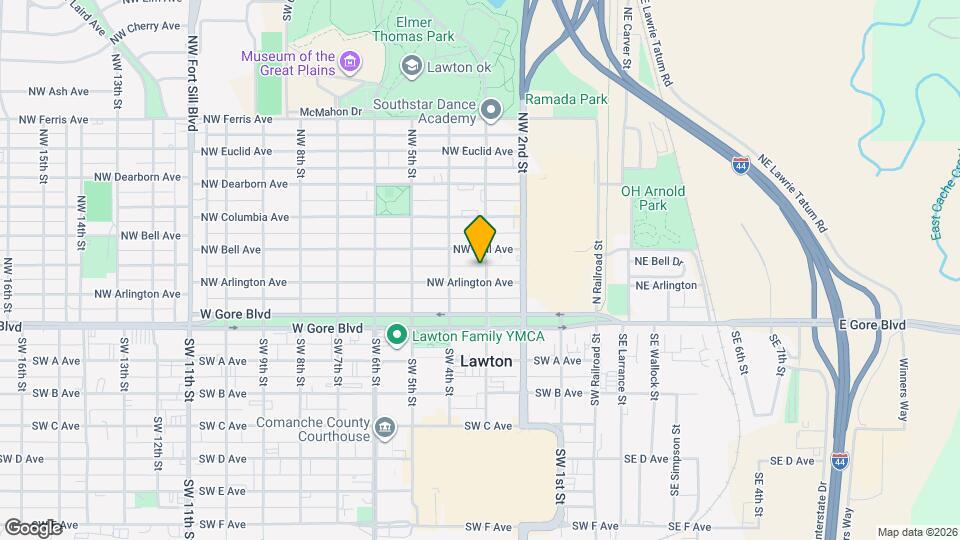 209 NW Arlington Ave Map and Location Details