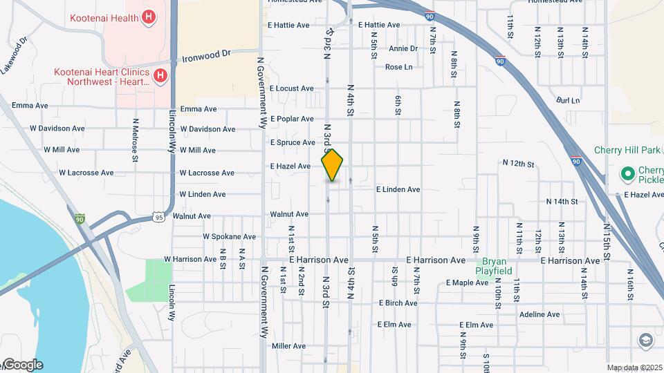 1502 N 3rd St Map and Location Details