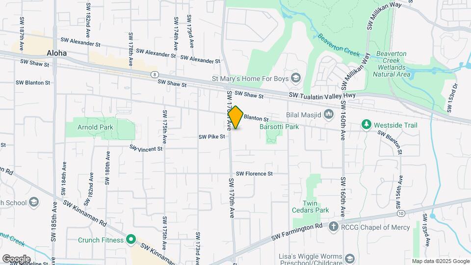 4192 SW 170th Ave Map and Location Details