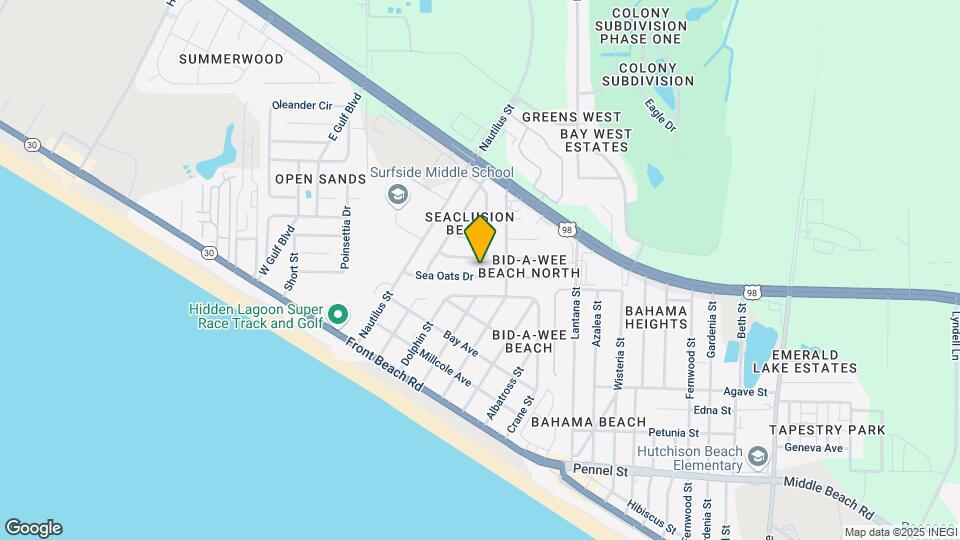 108 Sea Oats Dr Map and Location Details