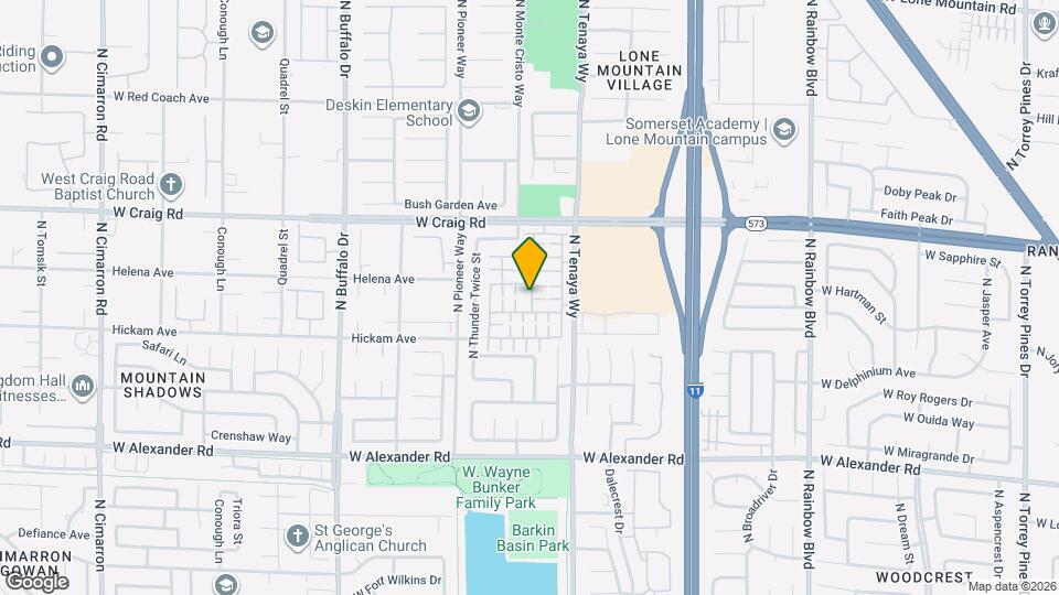 4253 Fleet Dancer St Map and Location Details