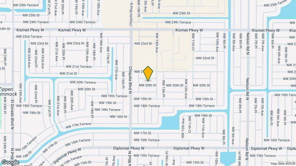 1427 NW 20th St Map and Location Details