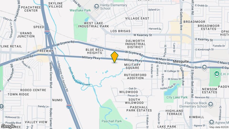 940 Military Pkwy Map and Location Details