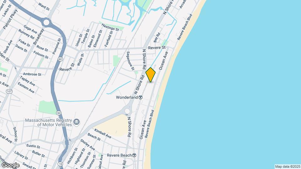 Revio Revere Beach Map and Location Details