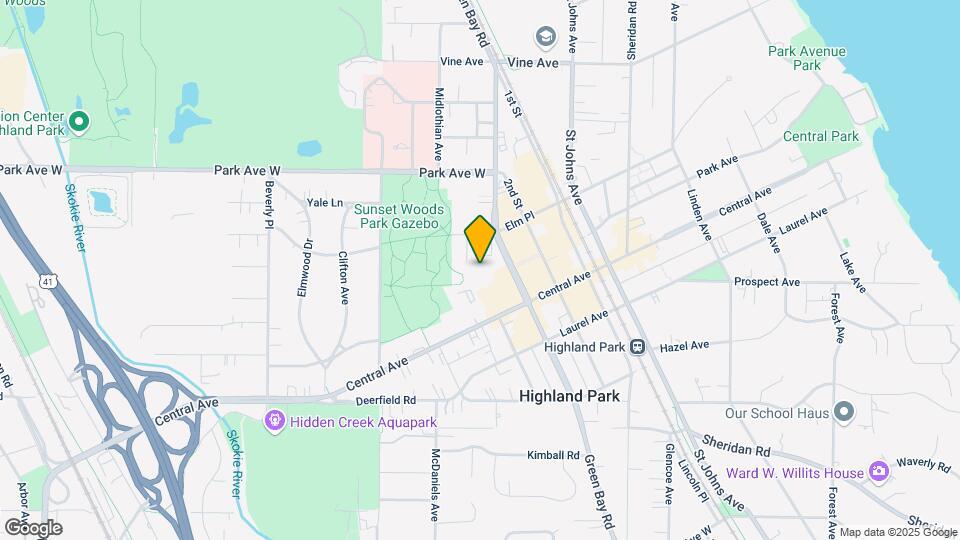 Albion Highland Park Map and Location Details